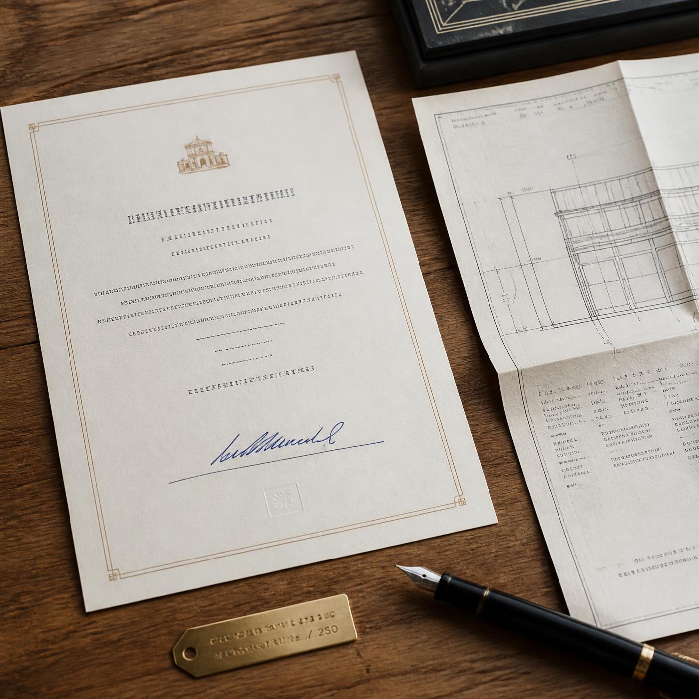Certificado de Autoría firmado por el artista, con documentación técnica y registro de edición